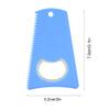 Alomejor Portable Surfboard Wax Scrape Remover Comb Board Wax Cleaning Tool Bottle Opener Optional Color Black Yellow Blue (Blue) view 3