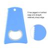 Alomejor Portable Surfboard Wax Scrape Remover Comb Board Wax Cleaning Tool Bottle Opener Optional Color Black Yellow Blue (Blue) view 4