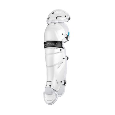 Easton | JEN SCHRO THE VERY BEST Catcher's Leg Guards | Fastpitch Softball | Medium | White