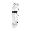 Easton | JEN SCHRO THE VERY BEST Catcher's Leg Guards | Fastpitch Softball | Large | White view 1