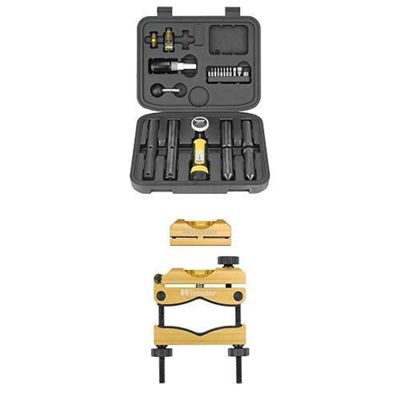 Wheeler Scope Mounting Kit Combo, 1-Inch/30mm - 545454 Engineering Professional Reticle Leveling System