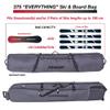 Athalon "Deluxe Multi Use Ski/Snowboard Bag - 190cm - Ski - Snowboard, Heather (375) view 4