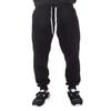 Shaka Wear Mens Joggers Sweatpants - Medium Heavy Cotton Fleece Slim Fit Full Length Casual Pants Sports Workout FJP02 Black,S view 1