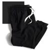 Shaka Wear Mens Joggers Sweatpants - Medium Heavy Cotton Fleece Slim Fit Full Length Casual Pants Sports Workout FJP02 Black,S view 4