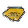 Collectible Novelty Pin for Backpack, Scarf - Made From Jeweler Class Metal - Spartan and the Green Egg Explorer Pin Series: Death Valley, California, USA (227) view 1