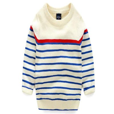 Winter Coat for Baby Girl Striped Sweaters Knit Winter Coat for Baby Boy (8) Red