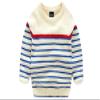 Winter Coat for Baby Girl Striped Sweaters Knit Winter Coat for Baby Boy (8) Red view 1