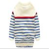 Winter Coat for Baby Girl Striped Sweaters Knit Winter Coat for Baby Boy (8) Red view 2