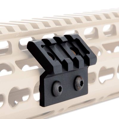LEGEED Offset Light/Optic Picatinny Rail Mount fit for Keymode, 3-Slots with Grooves