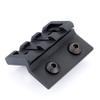 LEGEED Offset Light/Optic Picatinny Rail Mount fit for Keymode, 3-Slots with Grooves view 3