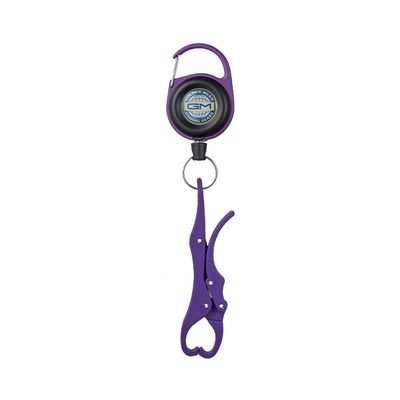 Golden Mean GM Pin-on Reel Big + GM Light Grip Set, Purple