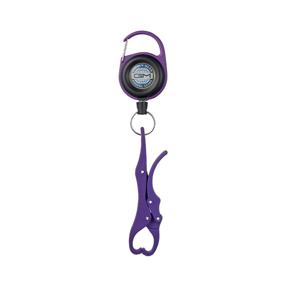 Golden Mean GM Pin-on Reel Big + GM Light Grip Set, Purple