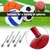 WILLBOND 100 Pack Basketball Pump Needles Ball Inflation Air Pump Needles with Storage Box for Sports Balls, Football Basketball Soccer and Volleyball(Silver) view 3