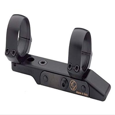 Contessa Simple Black Fixed Mount with Rings  30 mm - H 3 mm