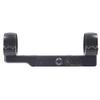 Contessa Simple Black Fixed Mount with Rings  30 mm - H 3 mm view 3
