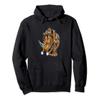 Steampunk armored rhino Pullover Hoodie view 1