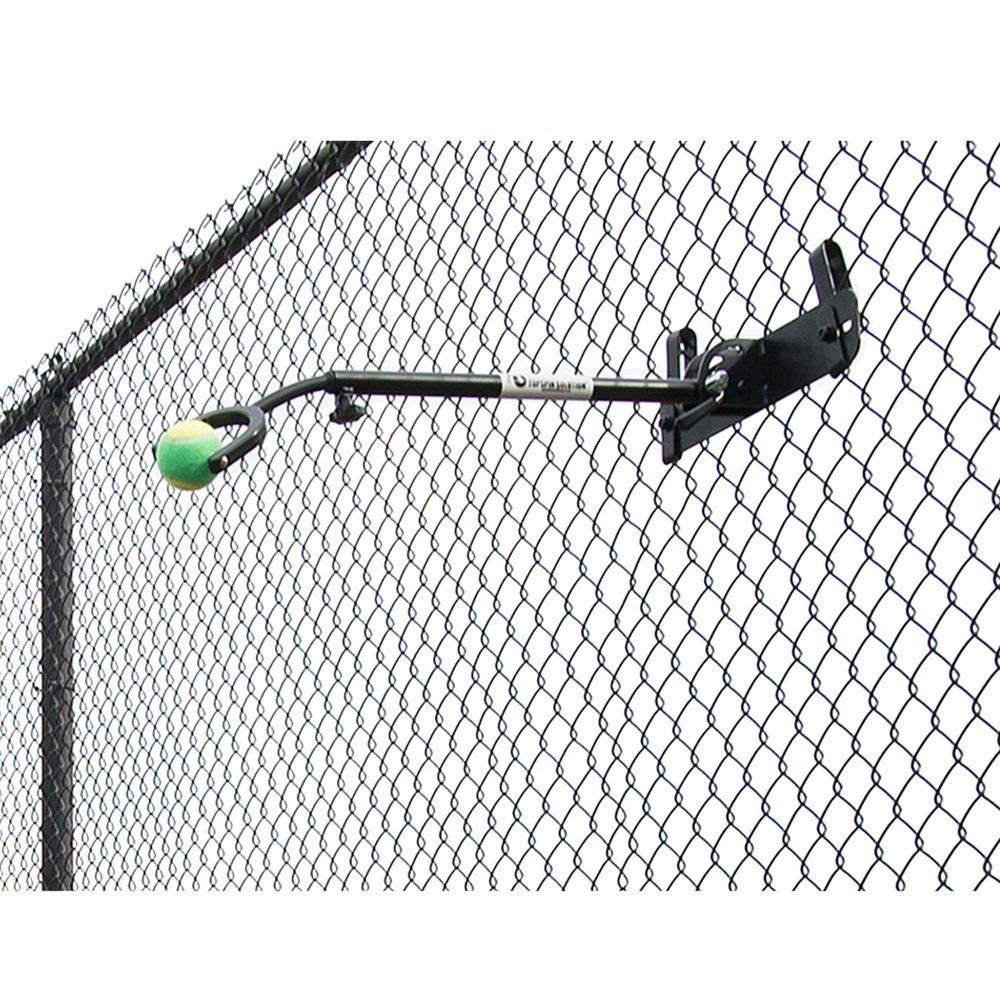 TopSpin Solution - Tennis Training Aid | Practice Nearly All Shots in Tennis Anywhere | Attaches Indoors & Outdoors | All Ages and Skill Levels | Players and Coaches