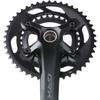 Shimano GRX FC-RX600-11 Crankset - 165mm, 11-Speed, 46/30t, 110/80 BCD, Hollowtech II Spindle Interface, Black view 2