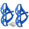 Corki Cycles Bike Water Bottle Holder, Right Side Load Water Bottle Cage for Road, Mountain, Gravel Bicycle Palatinate Blue 2 Pack view 1