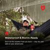 Rain Fly 12x10 Lightweight Survival Camping Tarp; 100% Waterproof; Makes a Great Backpacking Tarp or Hammock Shelter; Comes in Multiple Colors, Survival Bracelet Included; OD-Green view 3