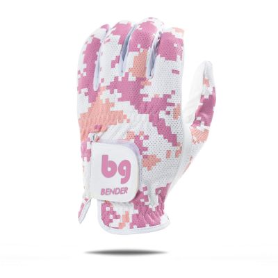 Bender Gloves - Women's Golf Glove, Durable Mesh Material, Unique Golf Gloves Women Right Handed Golfer (Wear On Left)