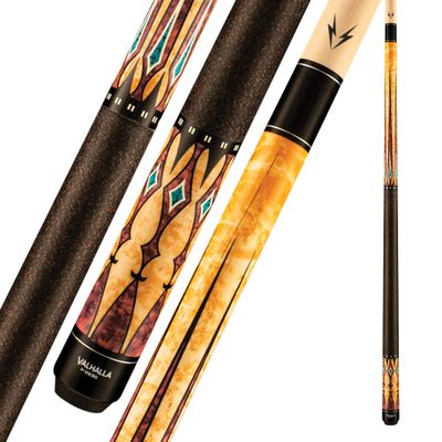 Viking Valhalla 500, 600 & 700 Series 2 Piece 58 Pool Cue Stick (18oz, VA502)