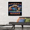 Trends International NFL Chicago Bears - End Zone 17 Wall Poster, 22.375" x 34", White Framed Version view 2