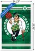 Trends International NBA Boston Celtics - Logo 14 Wall Poster, 22.375" x 34", White Framed Version view 3