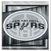 Trends International NBA San Antonio Spurs - Logo 17 Wall Poster, 34L x 22.4W, White Framed Version view 1