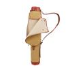Tourbon Vintage Waterproof Canvas Golf Club Bag Carry Travel Driving Range Bags Case view 2