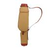 Tourbon Vintage Waterproof Canvas Golf Club Bag Carry Travel Driving Range Bags Case view 3