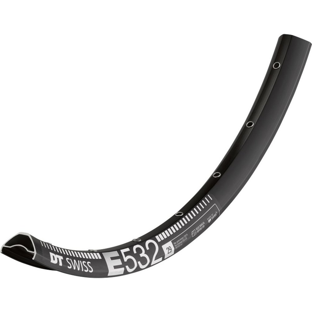 DT Swiss E 532 Rim - 29", Disc, Black, 32H