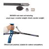 AMEYXGS 3/4/5/10/12/26/28/30 Inch Carbon Fiber Bow Stabilizer Balance Bar Stabilizer Extension Pole Rod Bow Stabilizer for Recurve Bow and Compound Bow (Blue 30 inch) view 4