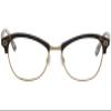 Bebe Women's BB5162 BB/5162 001 Jet Full Rim Optical Frame 53mm view 2