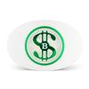 Battle Money Spinner Oxygen Football Mouthguard - White/Green view 1