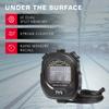 TYR Z200 Stopwatch  Professional Digital Timer with Split Memory, Water-Resistant, Ergonomic Design for Swim, Track & Field, and Sports Training view 3