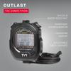 TYR Z200 Stopwatch  Professional Digital Timer with Split Memory, Water-Resistant, Ergonomic Design for Swim, Track & Field, and Sports Training view 4