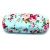 Outman Hard Shell Light Portable Eyeglasses Case Glasses Case Spectacles Box for Sunglass Reading Glasses (light blue flower) view 1