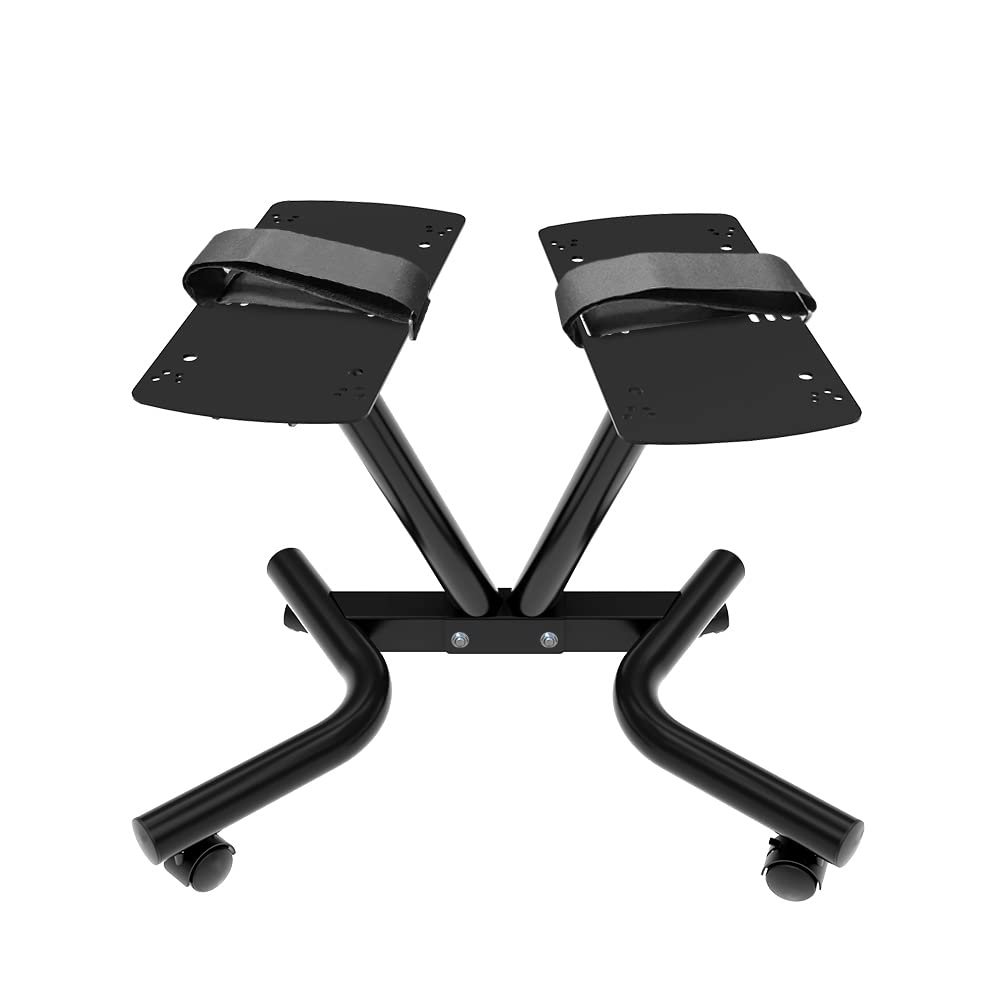 ATIVAFIT Adjustable Dumbbell Rack for Home Gym, SpaceSaving Dumbbell Storage & Organization, Compatible with Adjustable Dumbbells, Heavy Duty Weight Stand