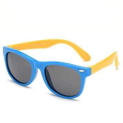 Boolavard TPEE Rubber Flexible Kids Polarized Sunglasses Age 3-10
