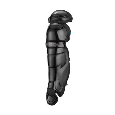Easton | JEN SCHRO THE VERY BEST Catcher's Leg Guards | Fastpitch Softball | Small | Black