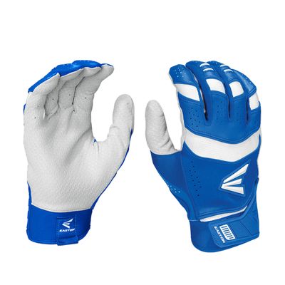 EASTON PRO X Batting Gloves | Pair | Baseball Softball | Adult | Small | Royal blue / White | 2020 | Pittards Cabretta Sheepskin Palm | Ultimate Feel & Grip | Molded Wrist Protection & Neoprene Strap