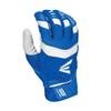 EASTON PRO X Batting Gloves | Pair | Baseball Softball | Adult | Small | Royal blue / White | 2020 | Pittards Cabretta Sheepskin Palm | Ultimate Feel & Grip | Molded Wrist Protection & Neoprene Strap view 3