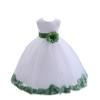 ekidsbridal White Flower Girl Dress Rose Gold Lilac Silver Mercury Gray Teal Blue 814T 16 view 2
