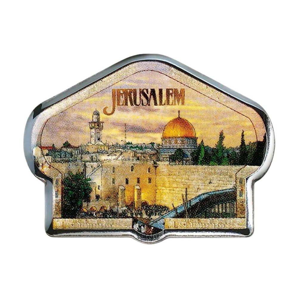 Collectible Novelty Pin for Backpack, Scarf - Made From Jeweler Class Metal - Spartan and the Green Egg Explorer Pin Series: Jerusalem, Israel (258)