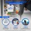 WaterStorageCube Premium Collapsible Water Container Bag, BPA Free Food Grade Clear Plastic Storage Jug for Camping Hiking Backpack Emergency, No-Leak Freezable Foldable Water Bottle view 4