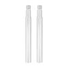 2Pcs Valve Extender, 60mm Alloy Inner Tyre Valve Extender Bicycle Valves Extension (Silver) view 1