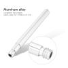 2Pcs Valve Extender, 60mm Alloy Inner Tyre Valve Extender Bicycle Valves Extension (Silver) view 2