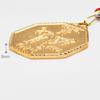 Taekwondo Korea Gold Medal of Eight Petales Competition Prize Award MMA Martial Arts Match Tournament Gym School Academy (6. Competing Posture) view 3