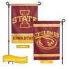 Iowa State Hawkeyes Garden Flag 12.5 x 18 Inch Double Sided College Yard Banner Flag Is Printed in the USA and Licensed by Wincraft view 1